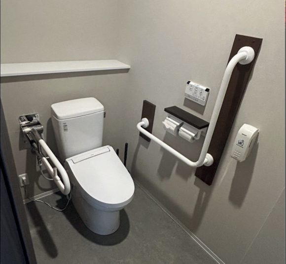 トイレは2室準備